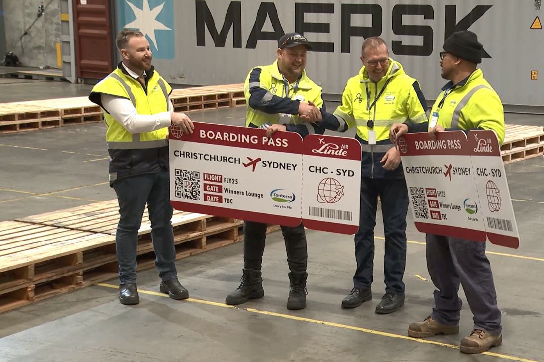 South Island wins glory at forklift finals
