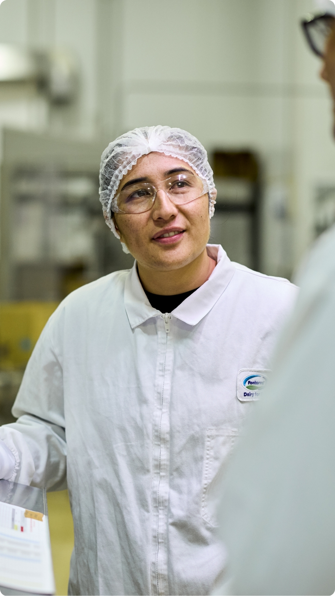 Murihiku speaking with a colleague